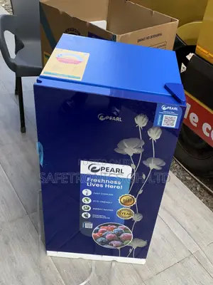 Exclusive Blue Pearl 95liters Double Door Table Top Fridge