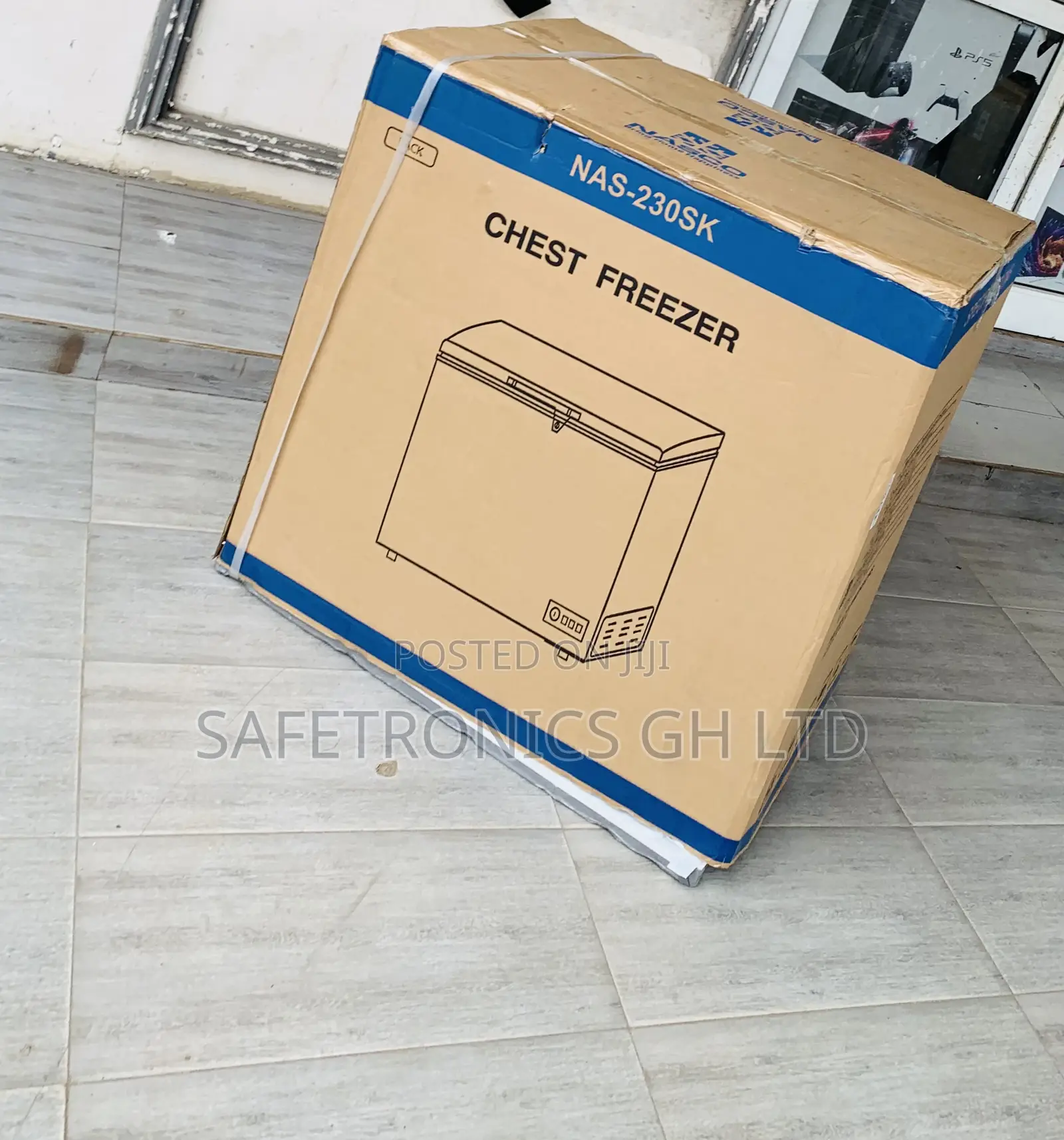 Try Out Perfect Nasco 197l/198l Chest Freezer (Nas-230sk) Grey