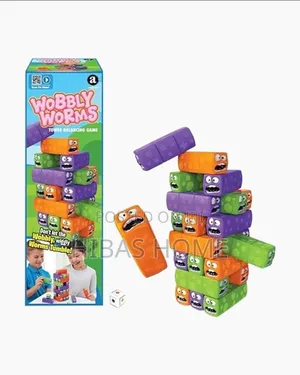 Chad Valley Wobbly Worms Tower Balancing Game