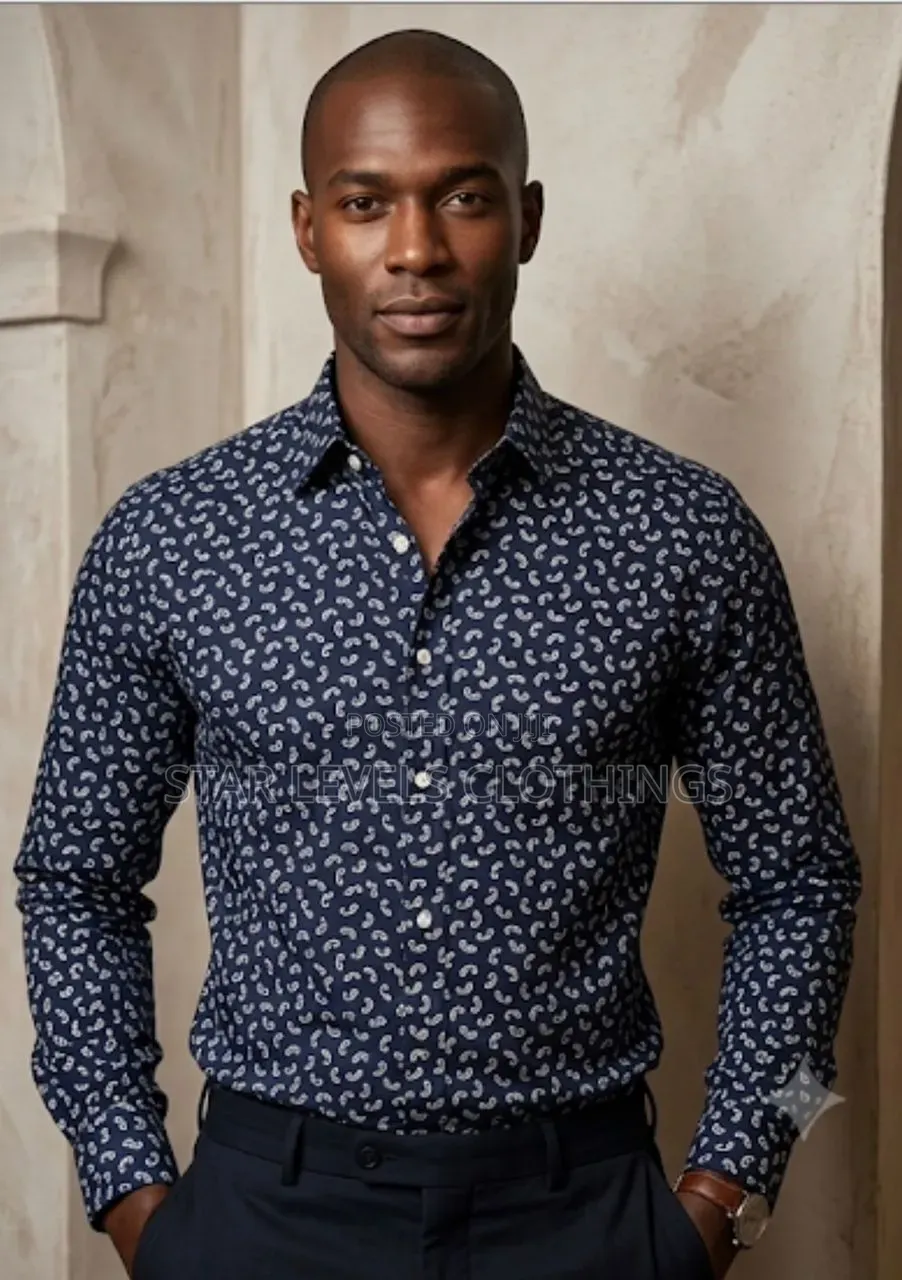 Men's Designer Long Sleeves Shirts Available in All Sizes and Colors