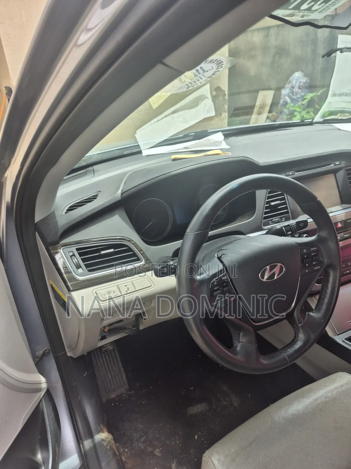 Hyundai Sonata Limited 2.0T Seban (2.0L 4cyl 6A) 2017 Gray