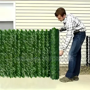 1m X 3m Artificial Ivy Privacy Flower Fence