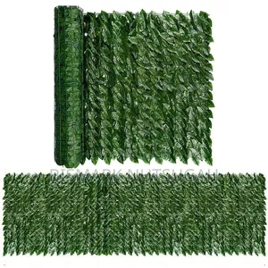 1m X 3m Artificial Ivy Privacy Flower Fence