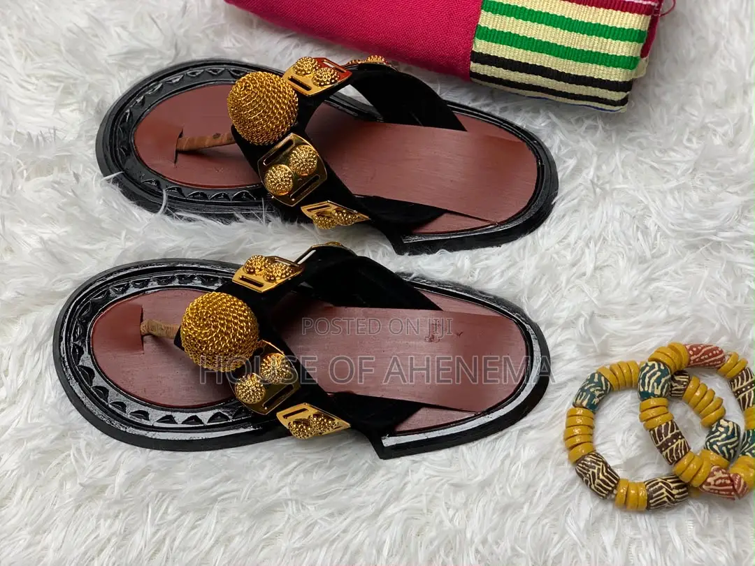 Native Ahenema Slippers