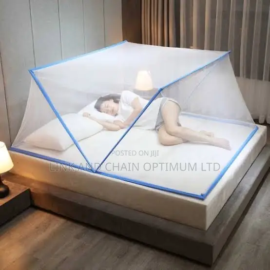 Foldable Pop-Up Mosquito Net – King Queen Size | Sleep Mosquito-Free