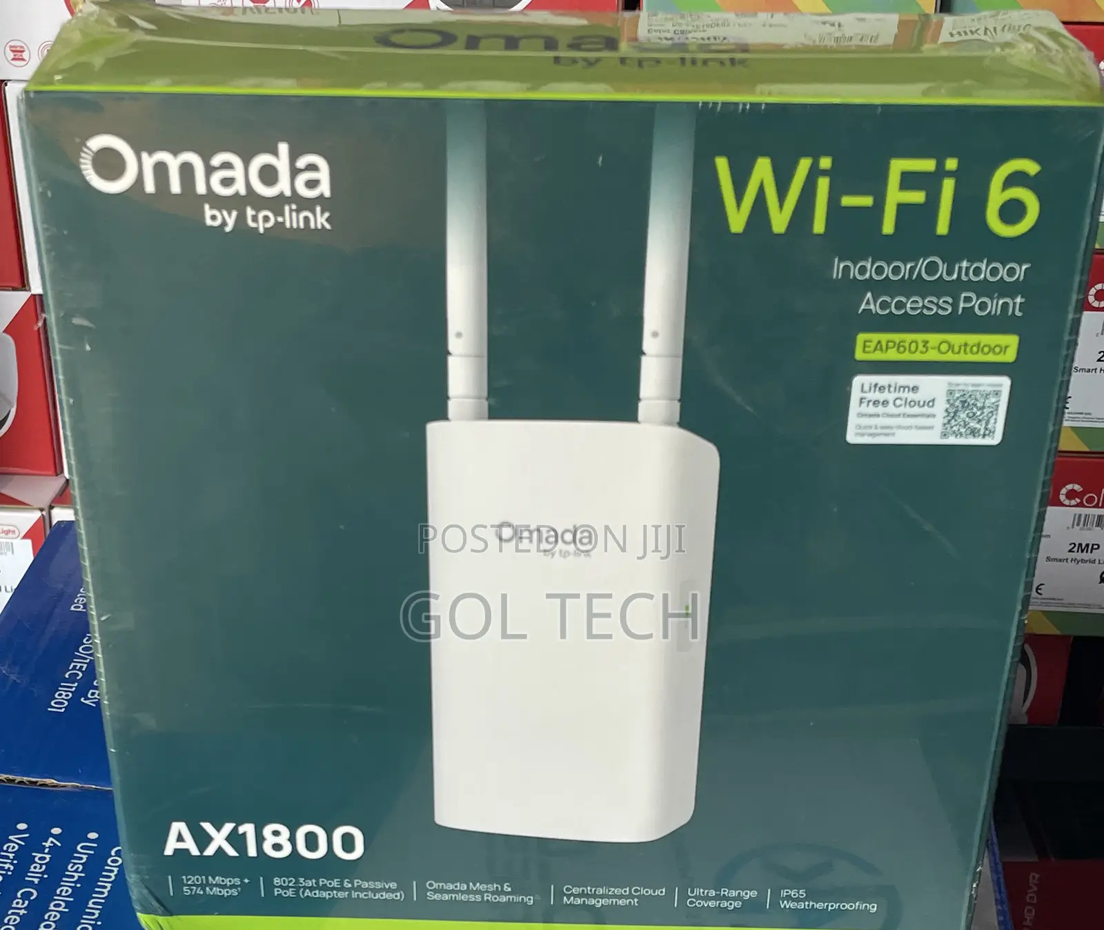 Tp-Link Wi-Fi 6 -Indoor Access Point - Eap603- Outdoor