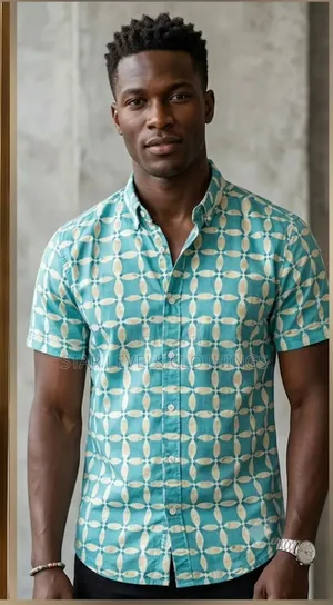 Gentlemen Design Short Sleeves Shirts Available for Men