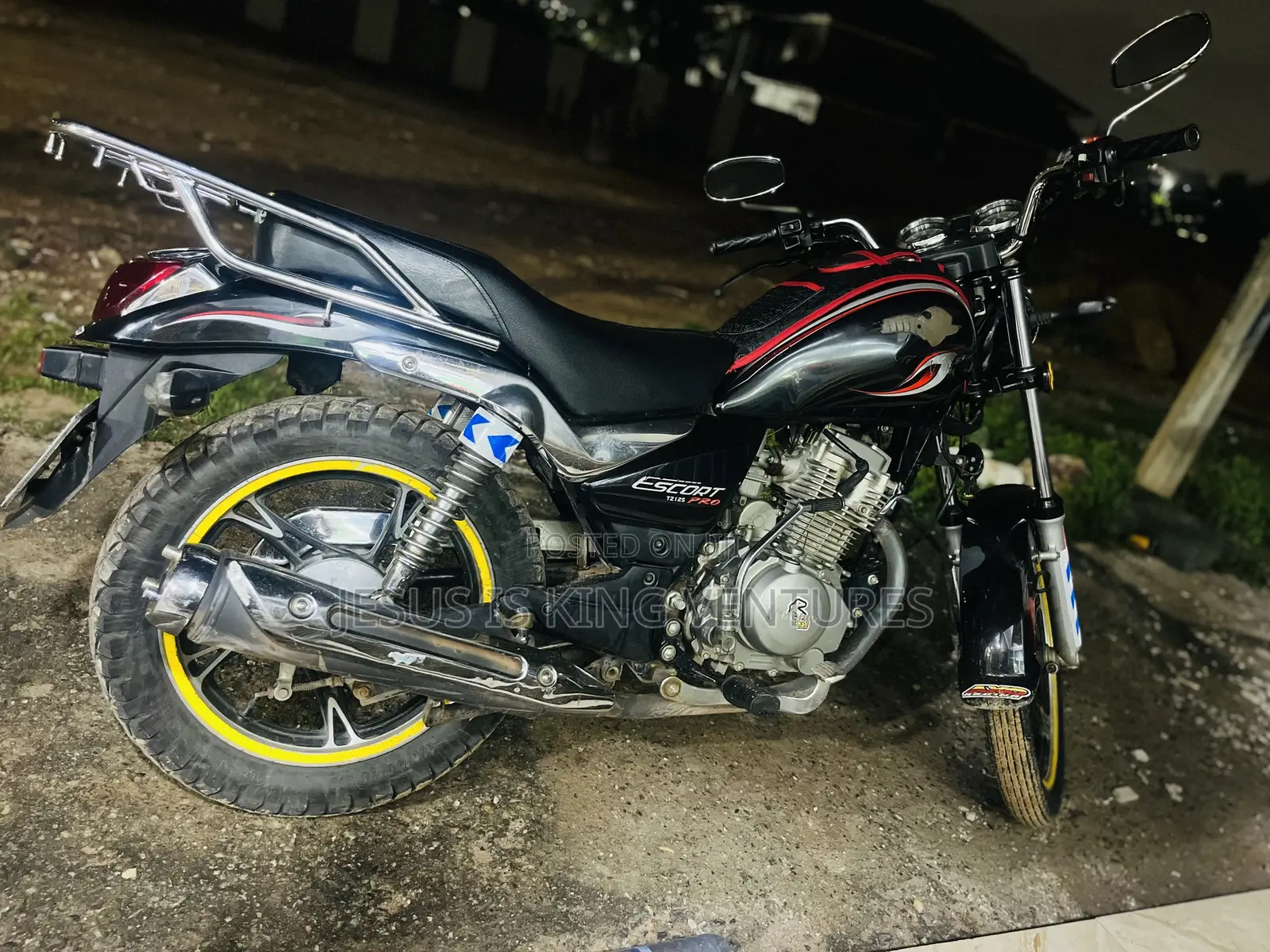 Haojue HJ125-8K 2024 Black