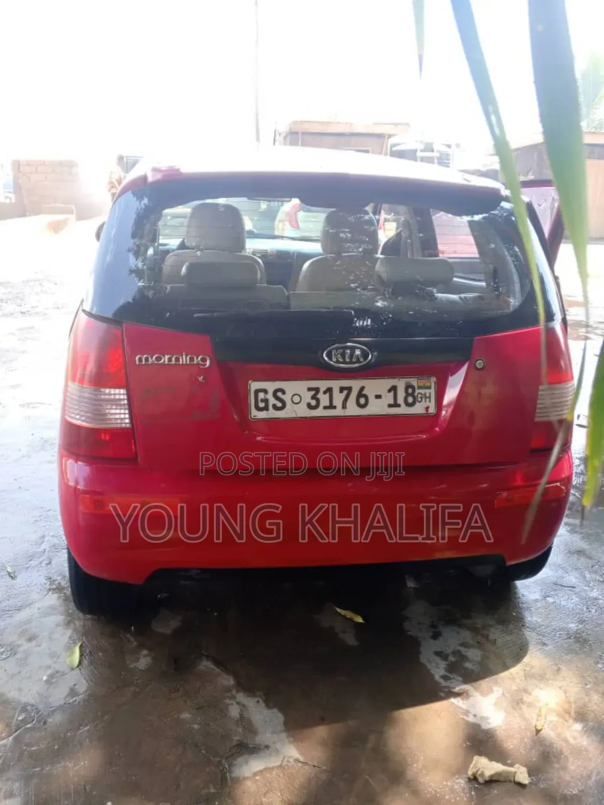Kia Morning 2010 Red
