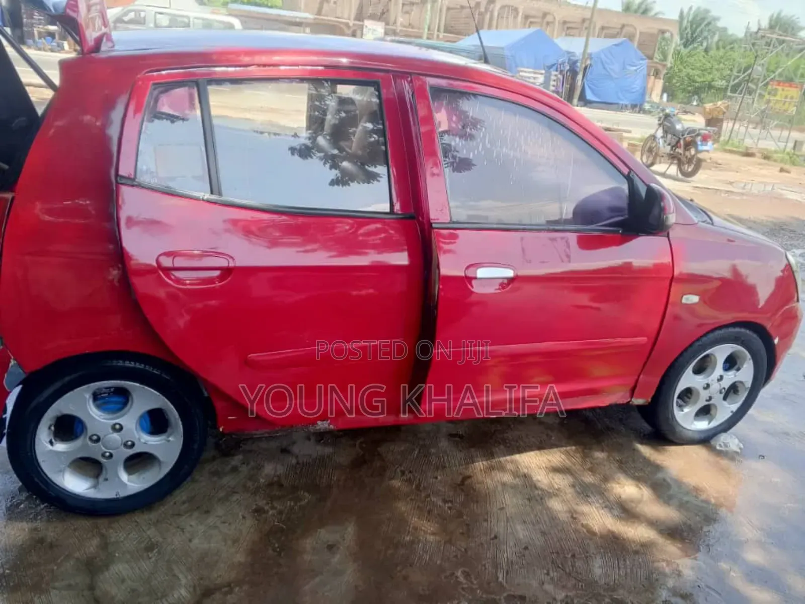 Kia Morning 2010 Red
