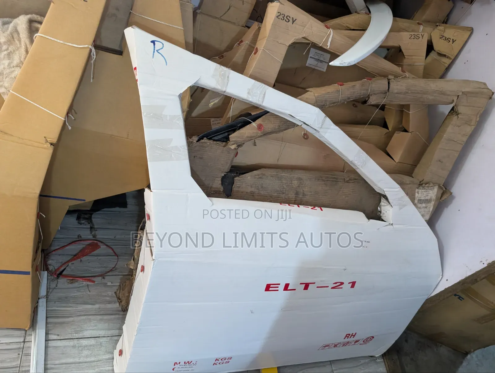 Hyundai Elantra 2021,2022,2022,2024 Empty Door