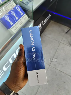 New Tecno Camon 50 256 GB Black
