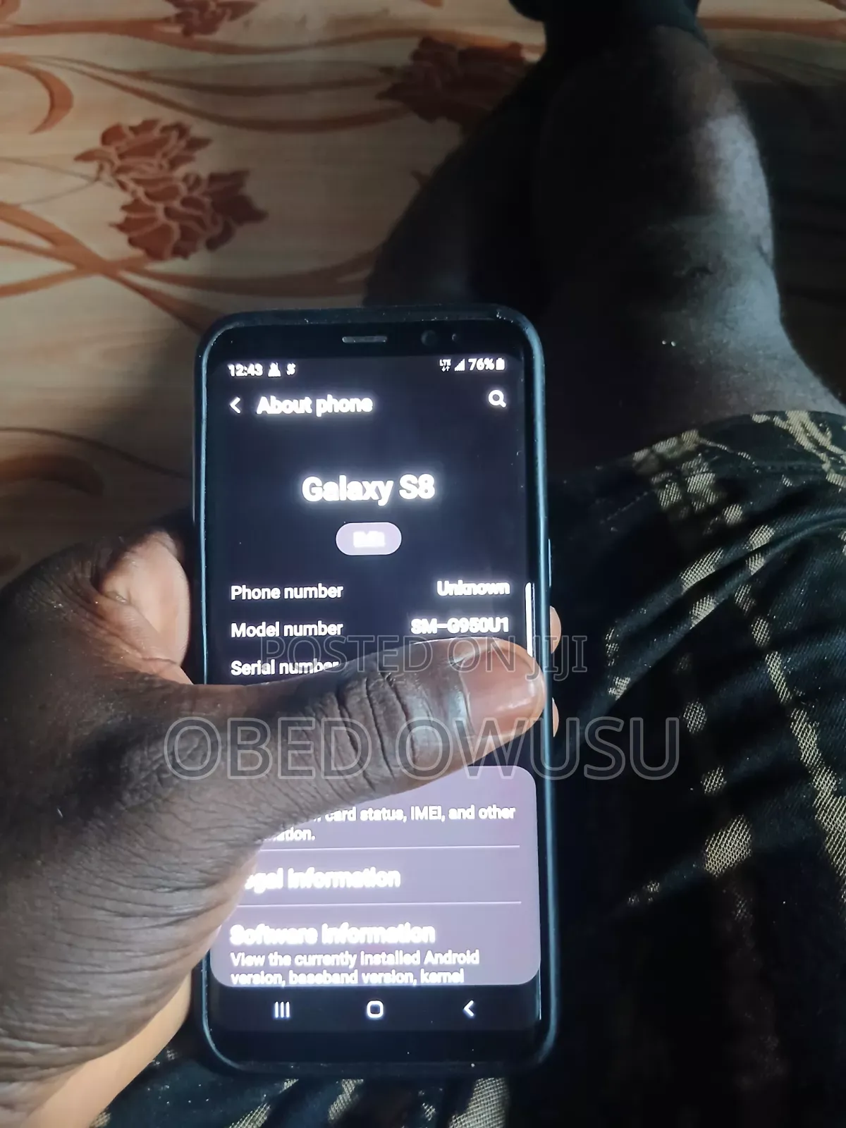 Samsung Galaxy S8 64 GB Black