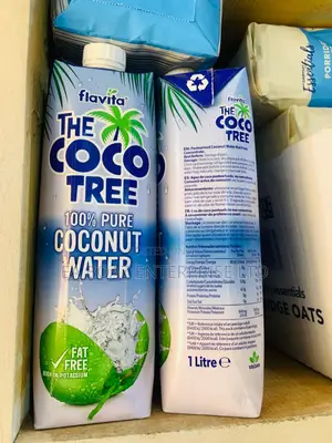 Flavita Natural Fat Free Coconut Water 1l