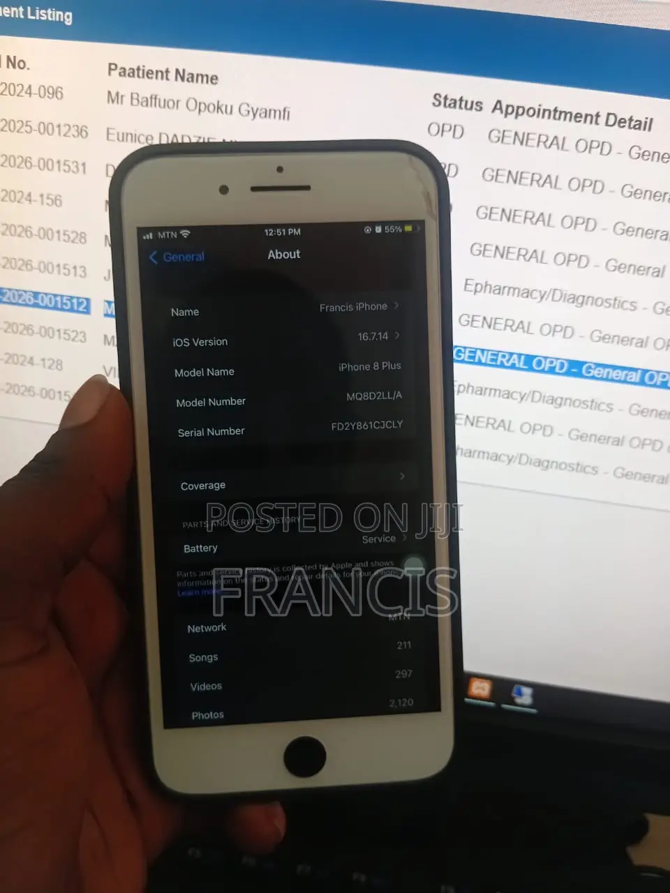 Apple iPhone 8 Plus 64 GB Black