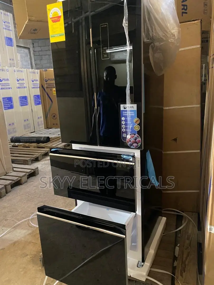 Original Pearl Pf-441mdbg -1a 4doors Fridge (Mirror)
