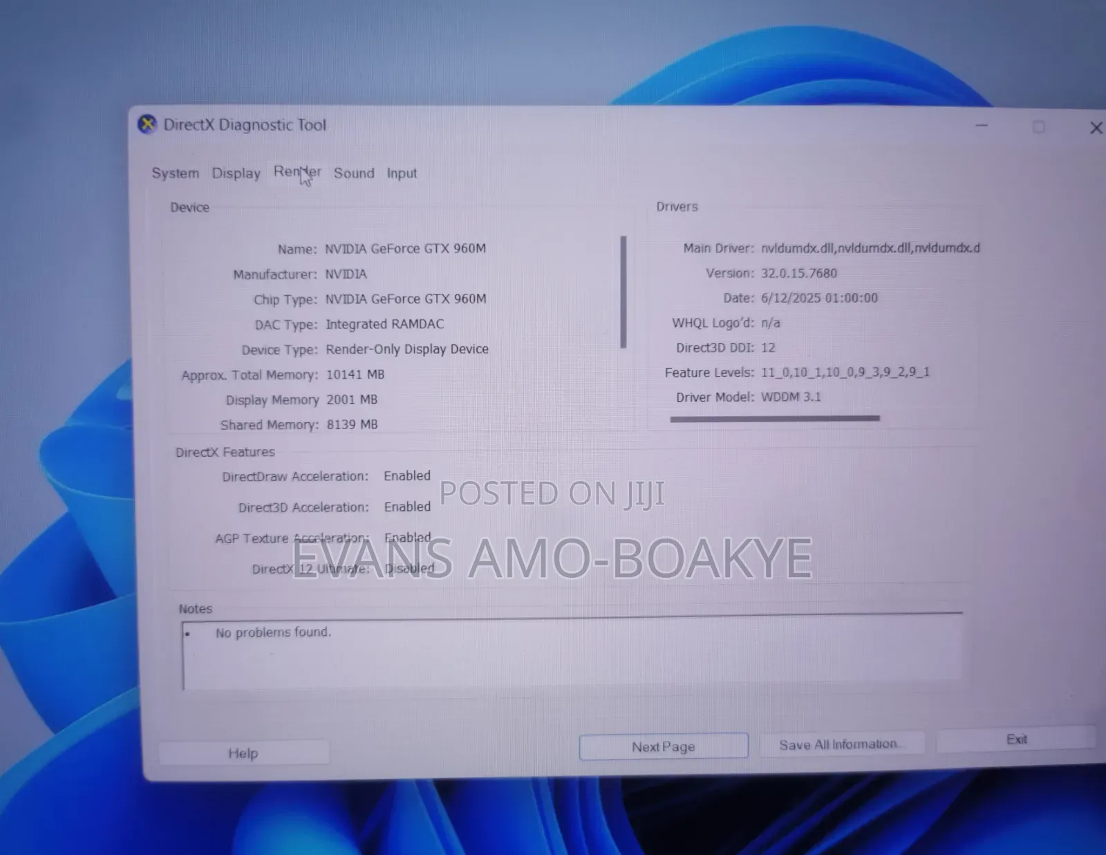 Laptop Asus GL552VW 16GB Intel Core i7 SSD 256GB
