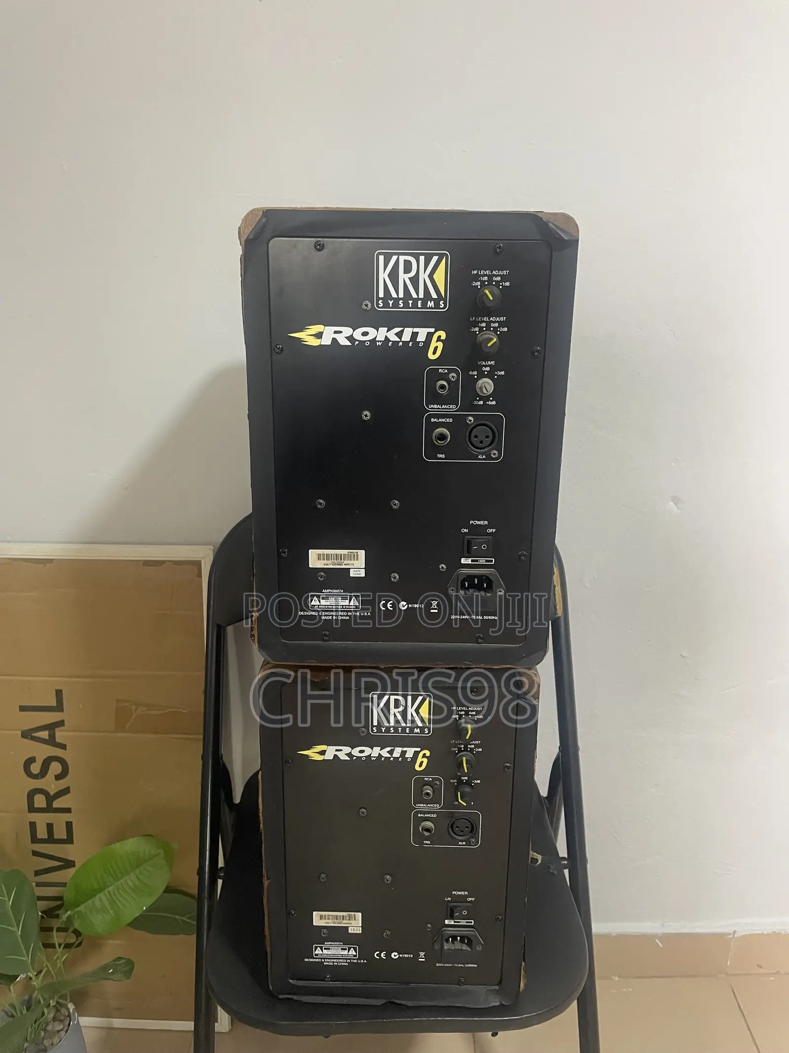 Quick Sale – KRK Rokit 6 Professional Studio Monitors (Pair)