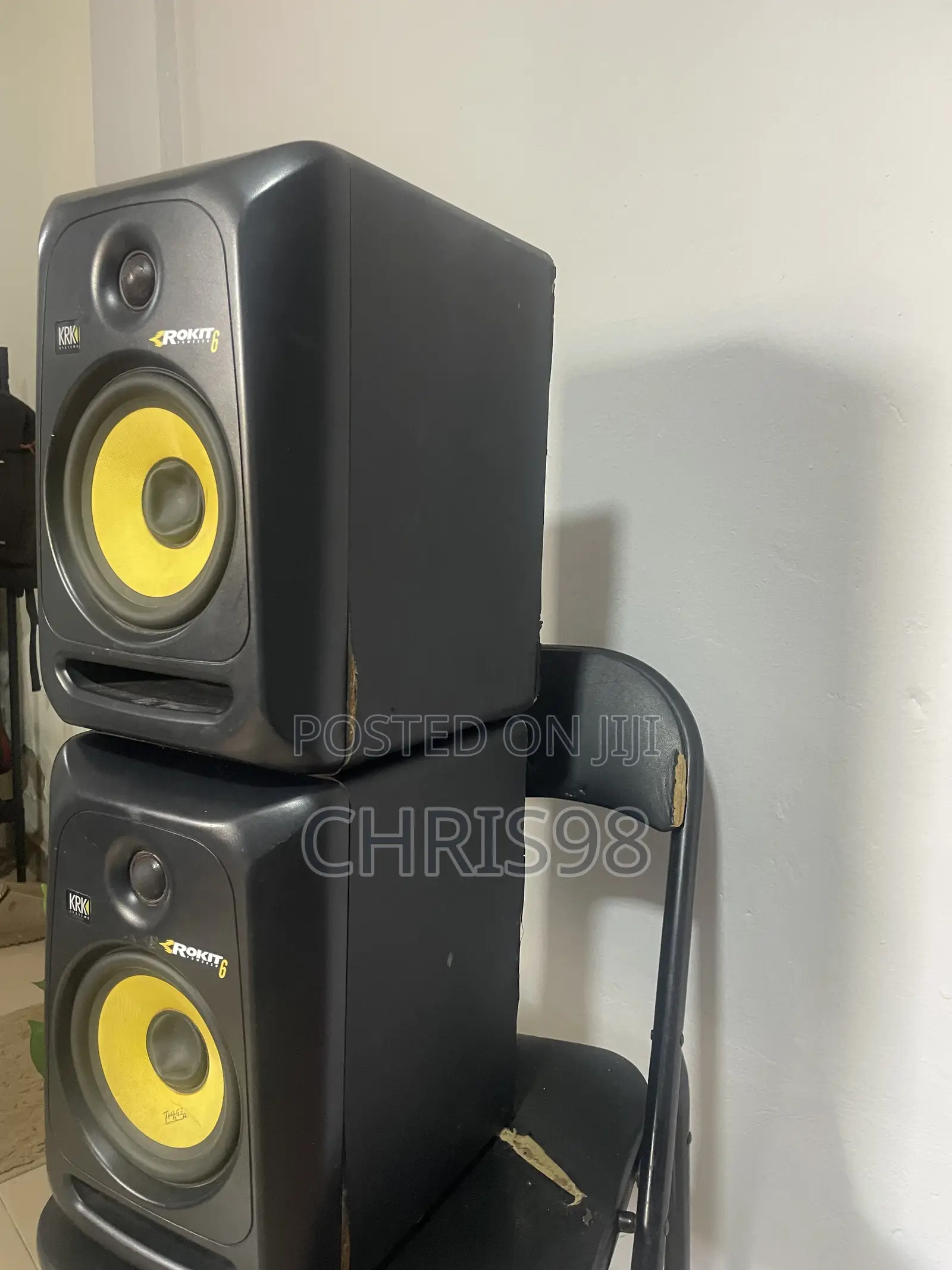 Quick Sale – KRK Rokit 6 Professional Studio Monitors (Pair)
