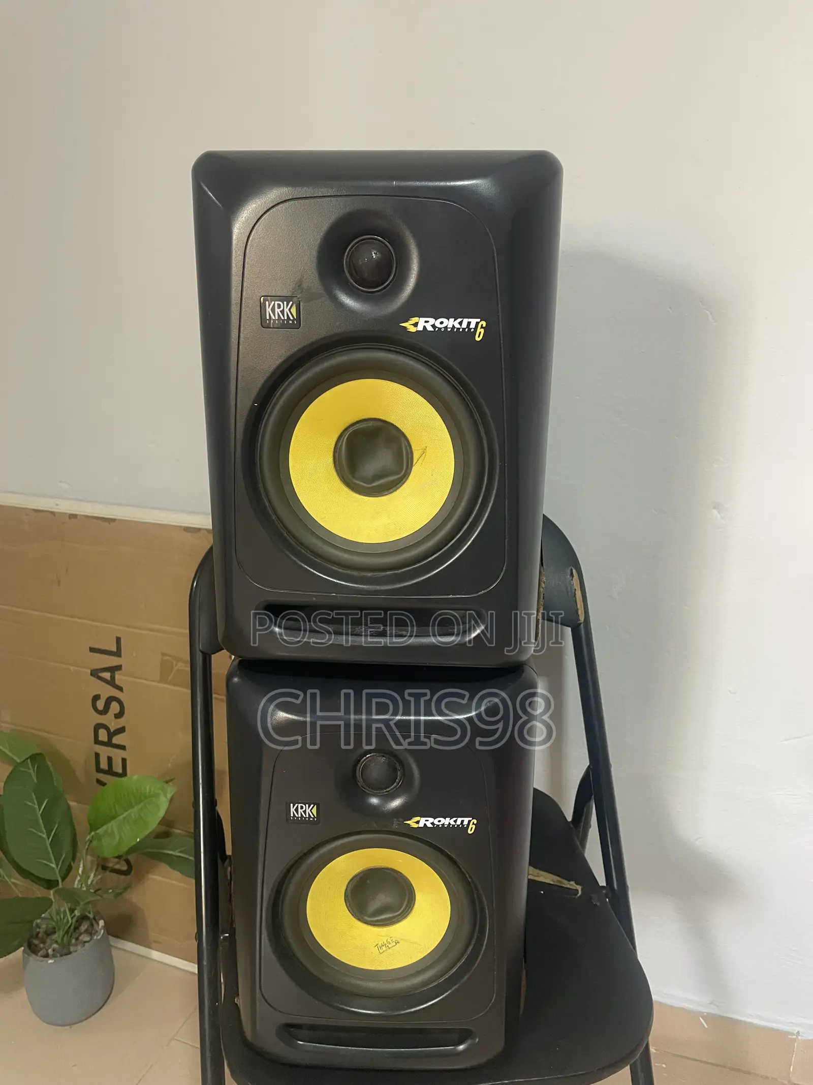 Quick Sale – KRK Rokit 6 Professional Studio Monitors (Pair)