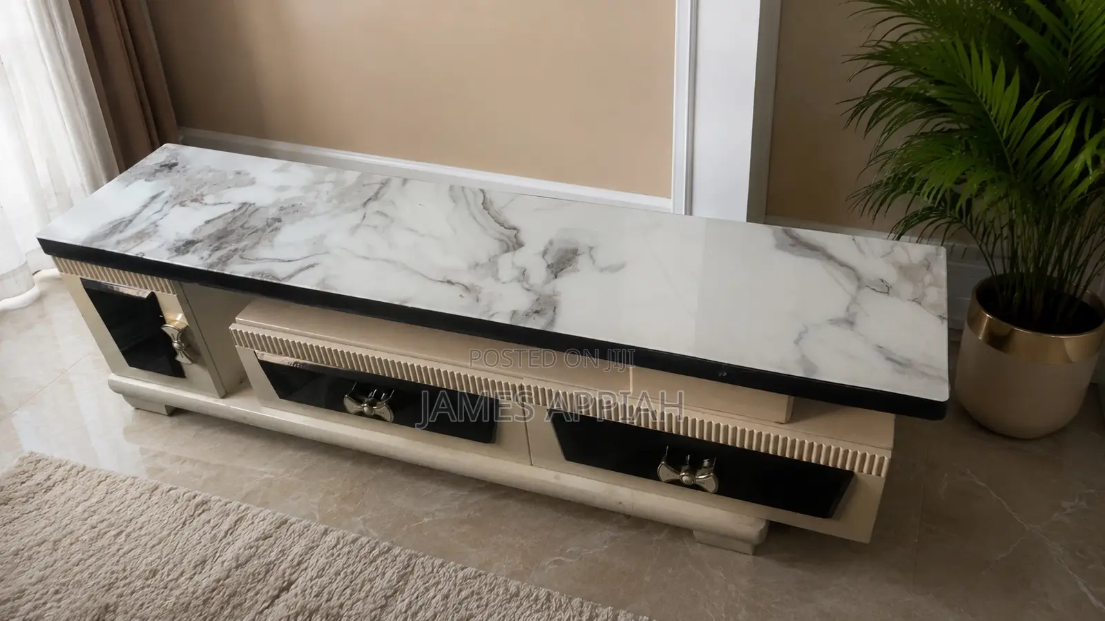 Turkish Marble Tv Stand (10inche’S)