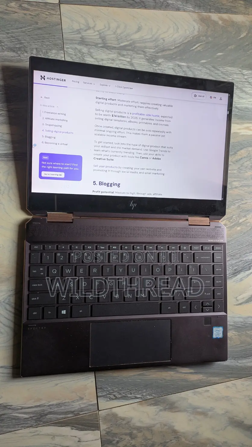 Laptop HP Spectre 16GB Intel Core i7 SSD 256GB