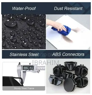 Lightweight Folding Dust Waterproof Steel Wardrobe