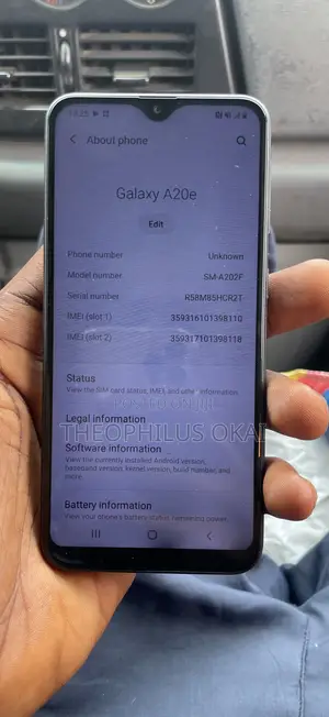 Samsung Galaxy A20e 32 GB Black