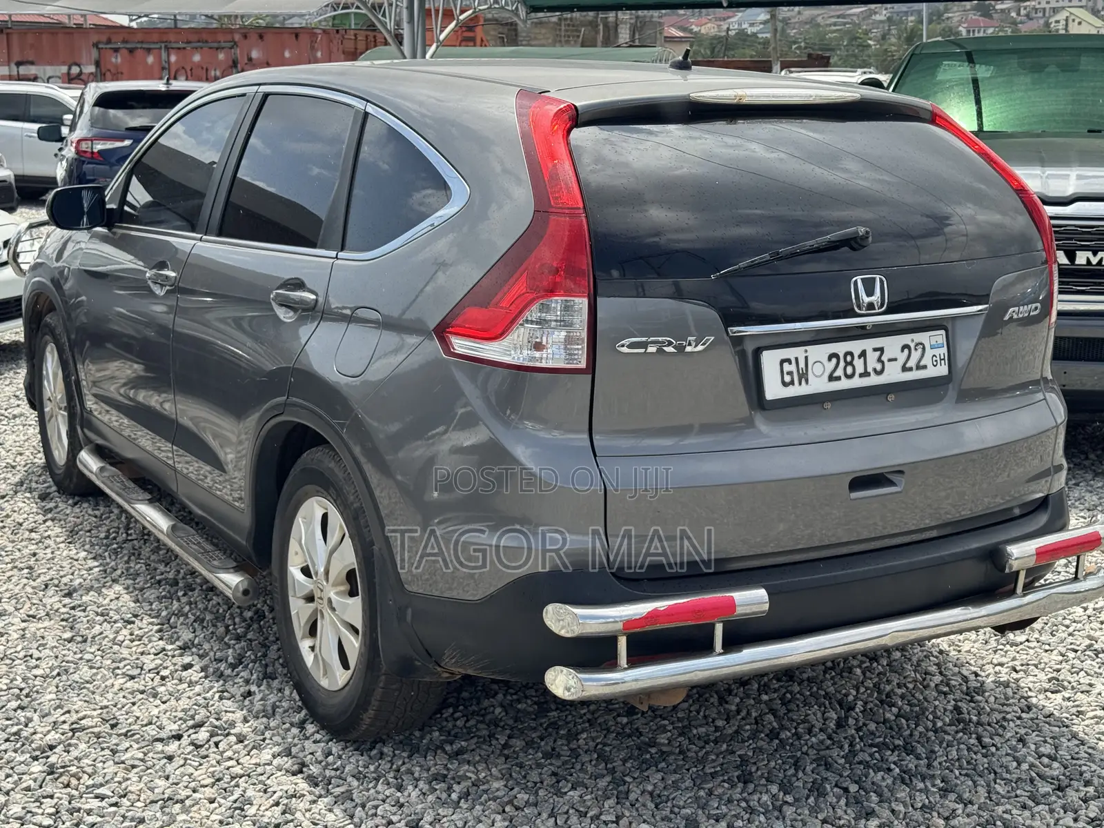 Honda CR-V EX-L 4dr SUV AWD (2.4L 4cyl 5A) 2013 Gray