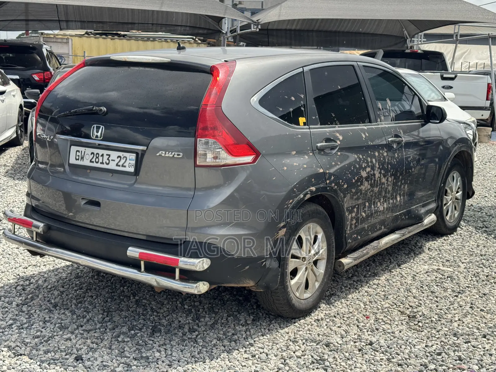 Honda CR-V EX-L 4dr SUV AWD (2.4L 4cyl 5A) 2013 Gray