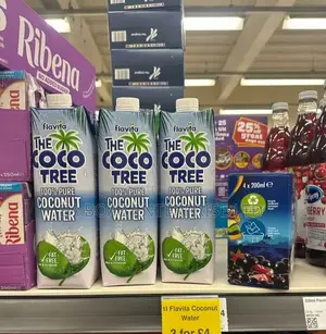 Flavita Natural Fat Free Coconut Water 1l