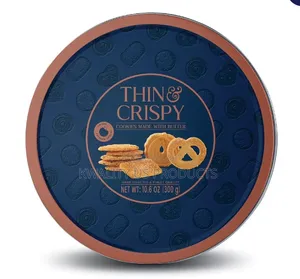 Great Value Thin and Crispy Butter Cookies - 300 Grams
