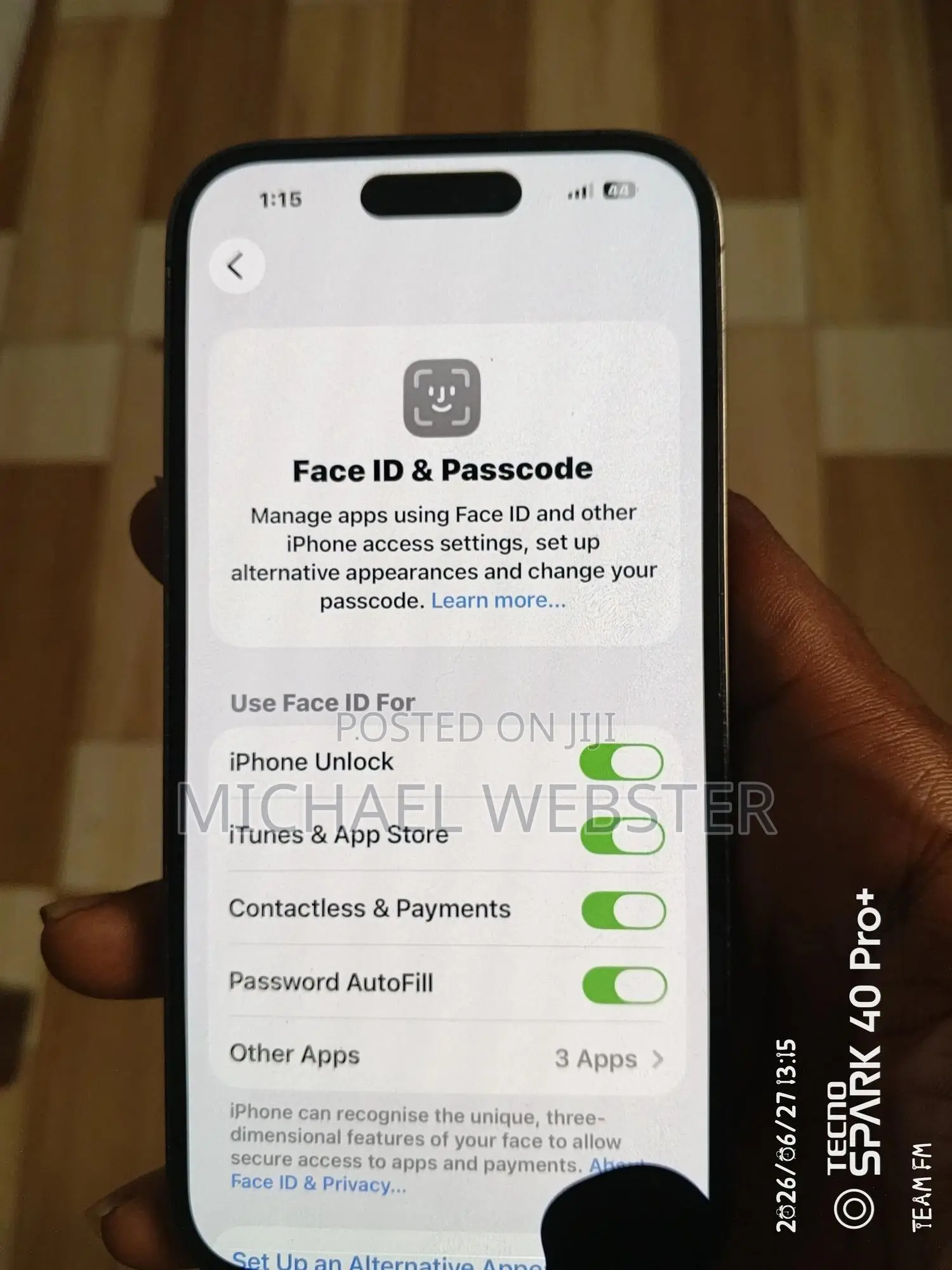 Apple iPhone 14 Pro 128 GB Blue