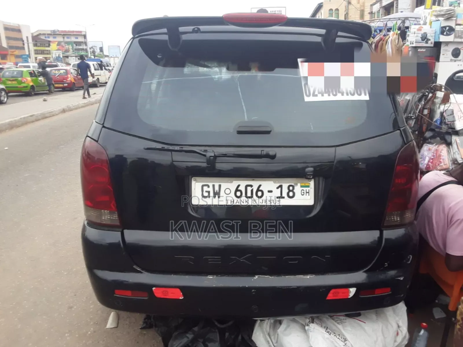 SsangYong Rexton 2006 Black