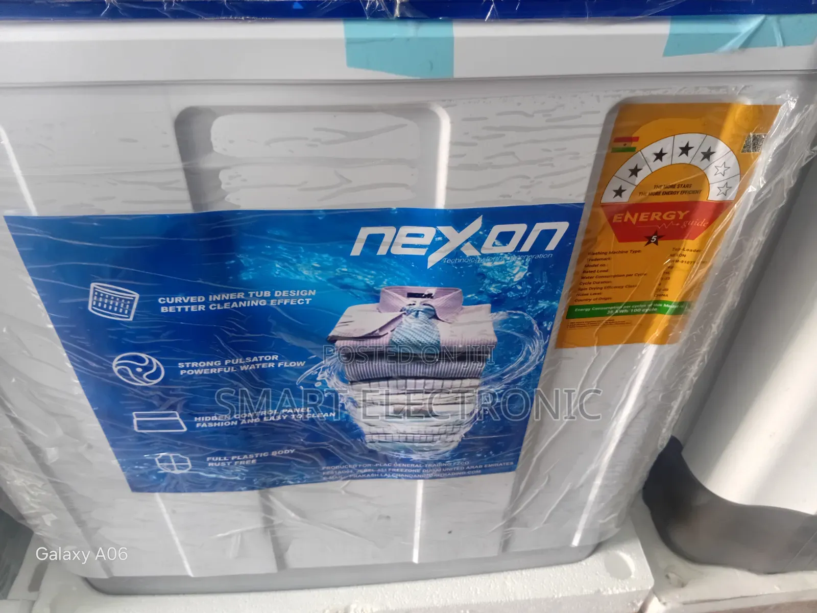 Nexon 7kg Top Load Washing Machine – Energy Saving