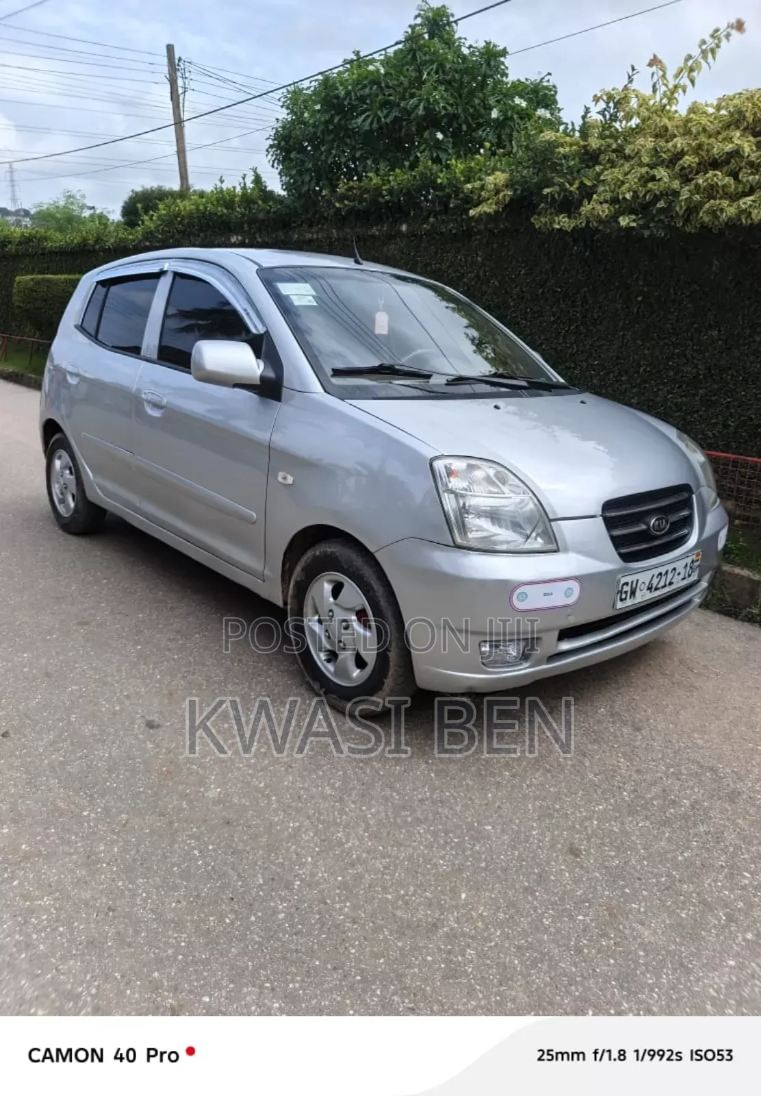 Kia Picanto 2007 Gray