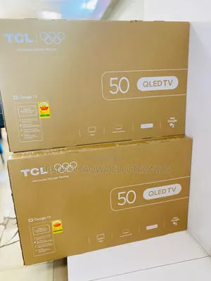 Slim Design 50-Inch TCL Qled Tv