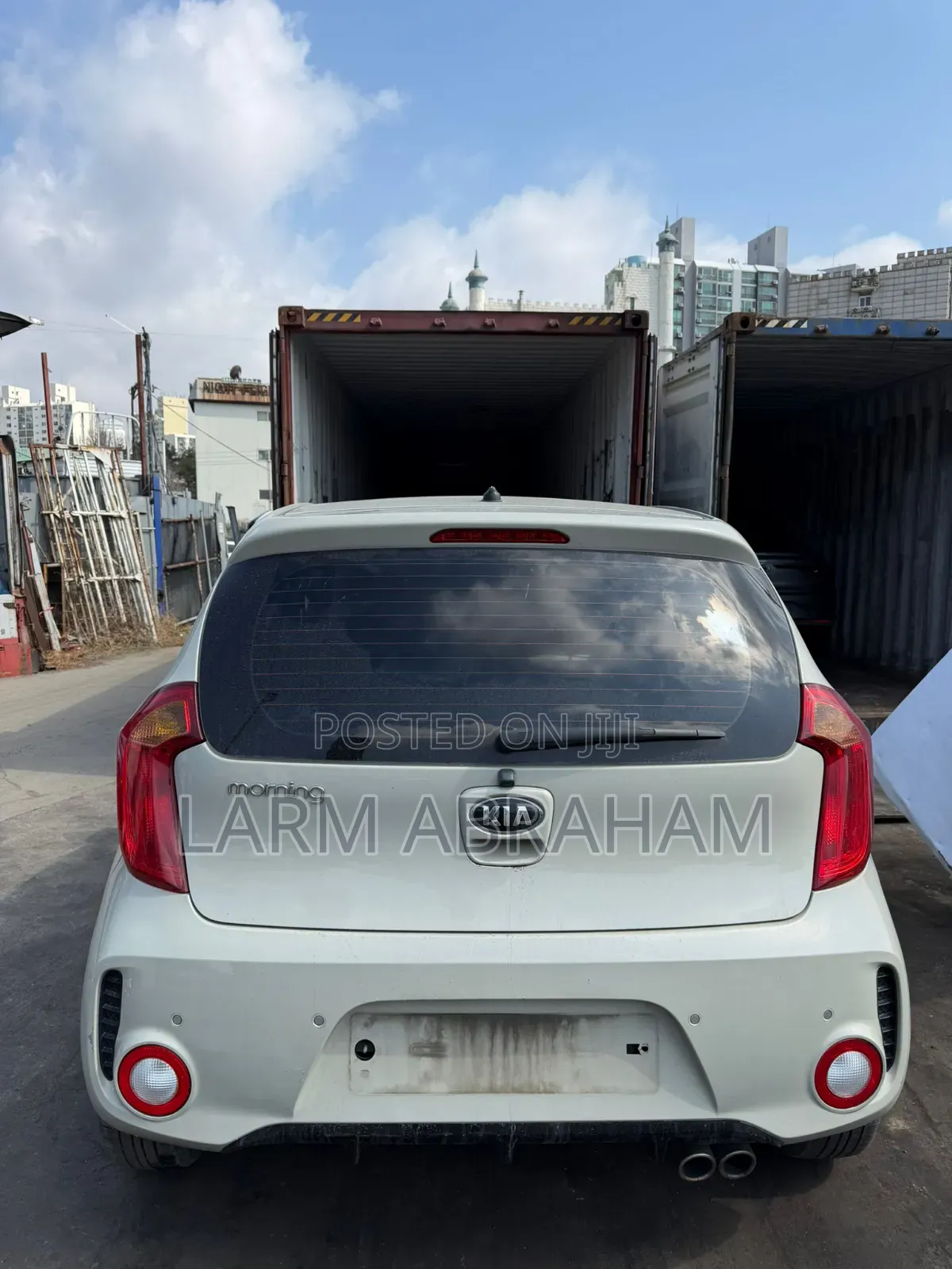 Kia Morning 2016 Off white