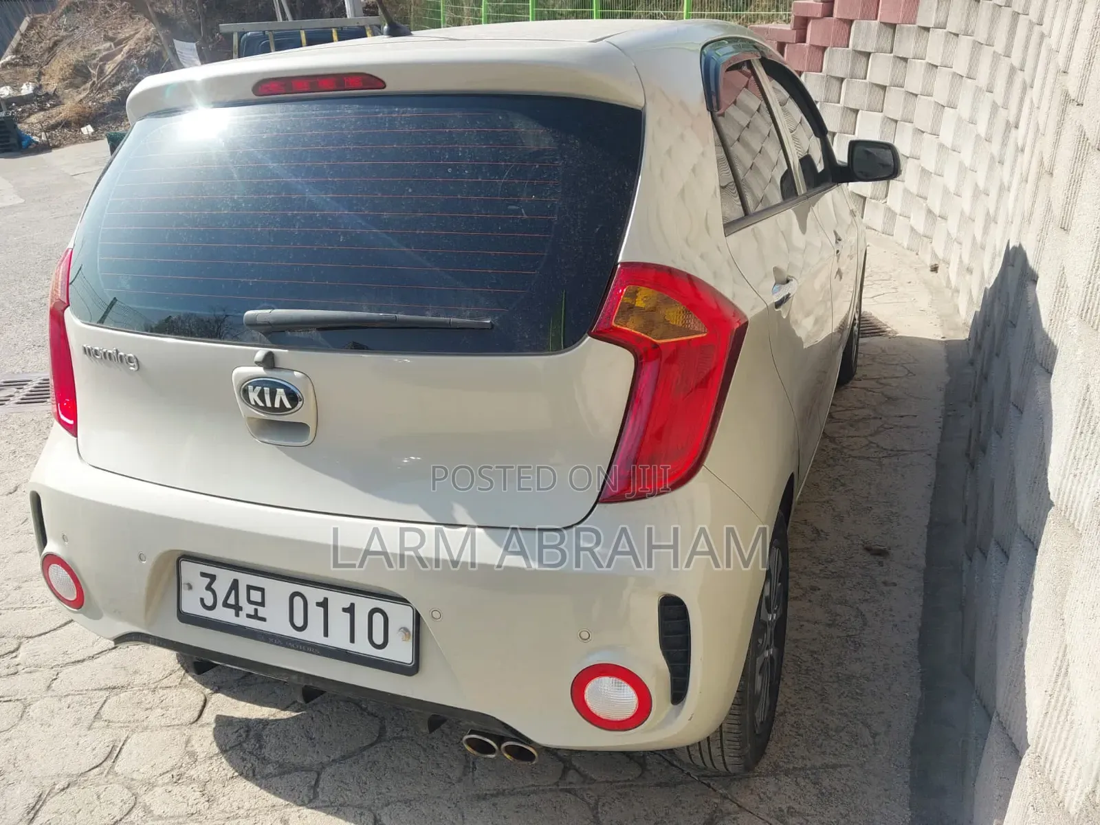 Kia Morning 2016 Off white