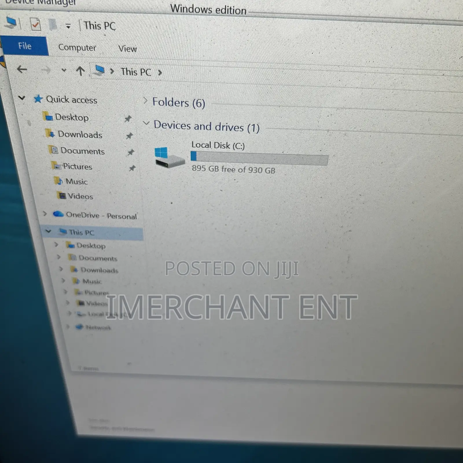 Desktop Computer HP 16GB Intel Core i3 HDD 1T