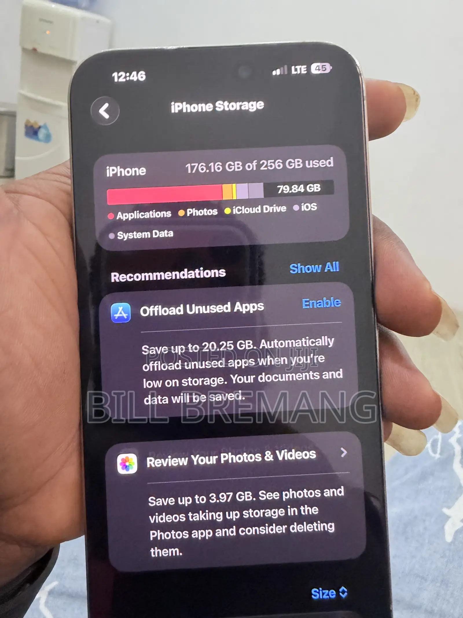 Apple iPhone 15 Pro Max 256 GB Silver