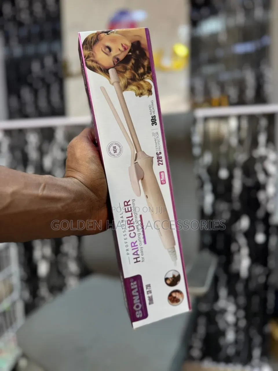 Tiny Mouth Hair Curler