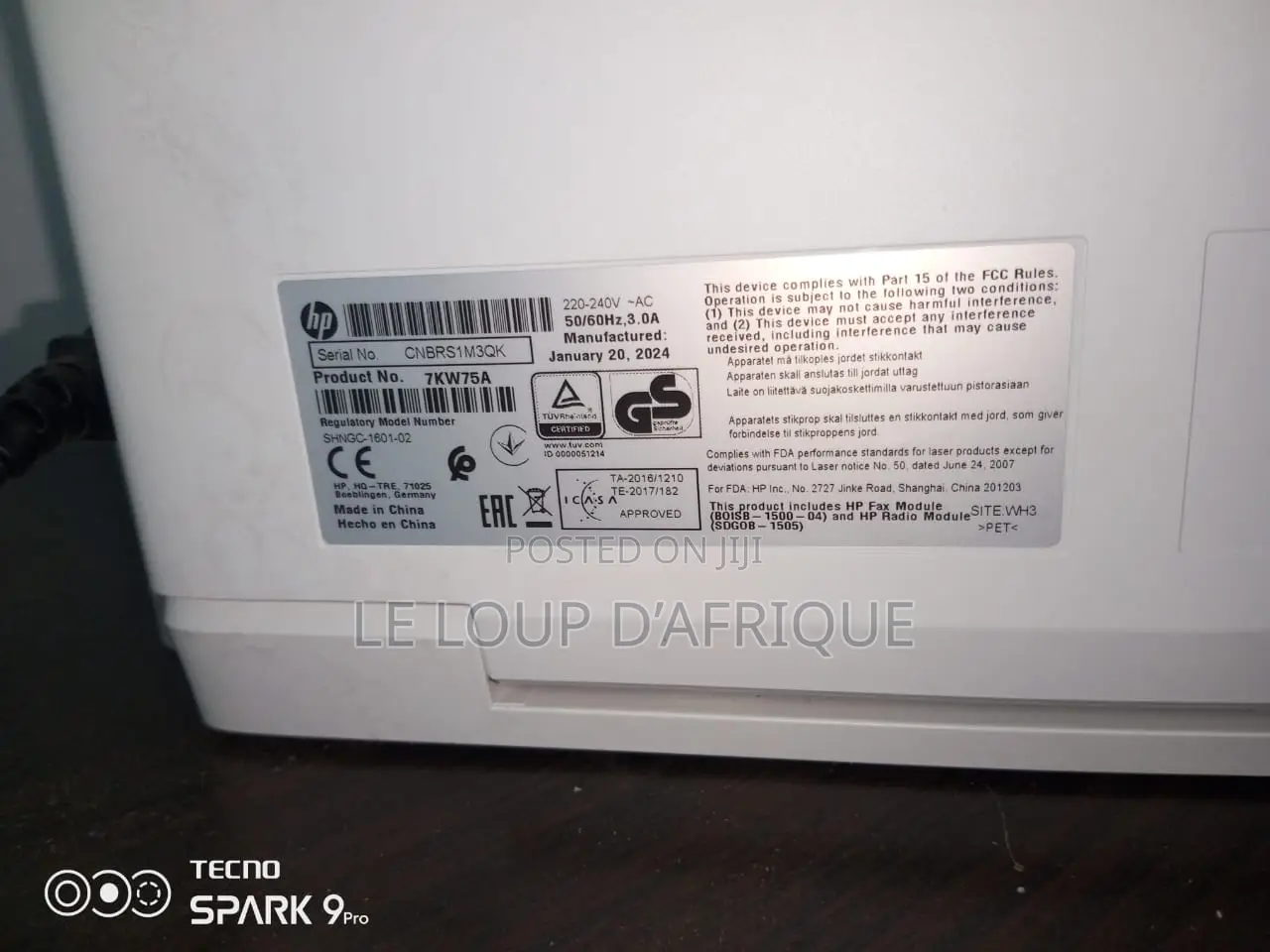 Hp Color Laserjet Pro MFP M283fdw All-in-One Printer
