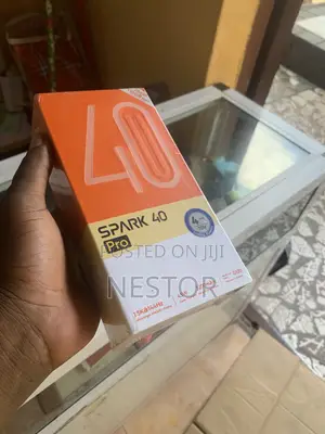 New Tecno Spark 40 Pro 256 GB Black