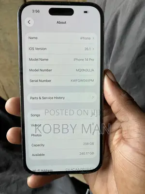 Apple iPhone 14 Pro 256 GB Black