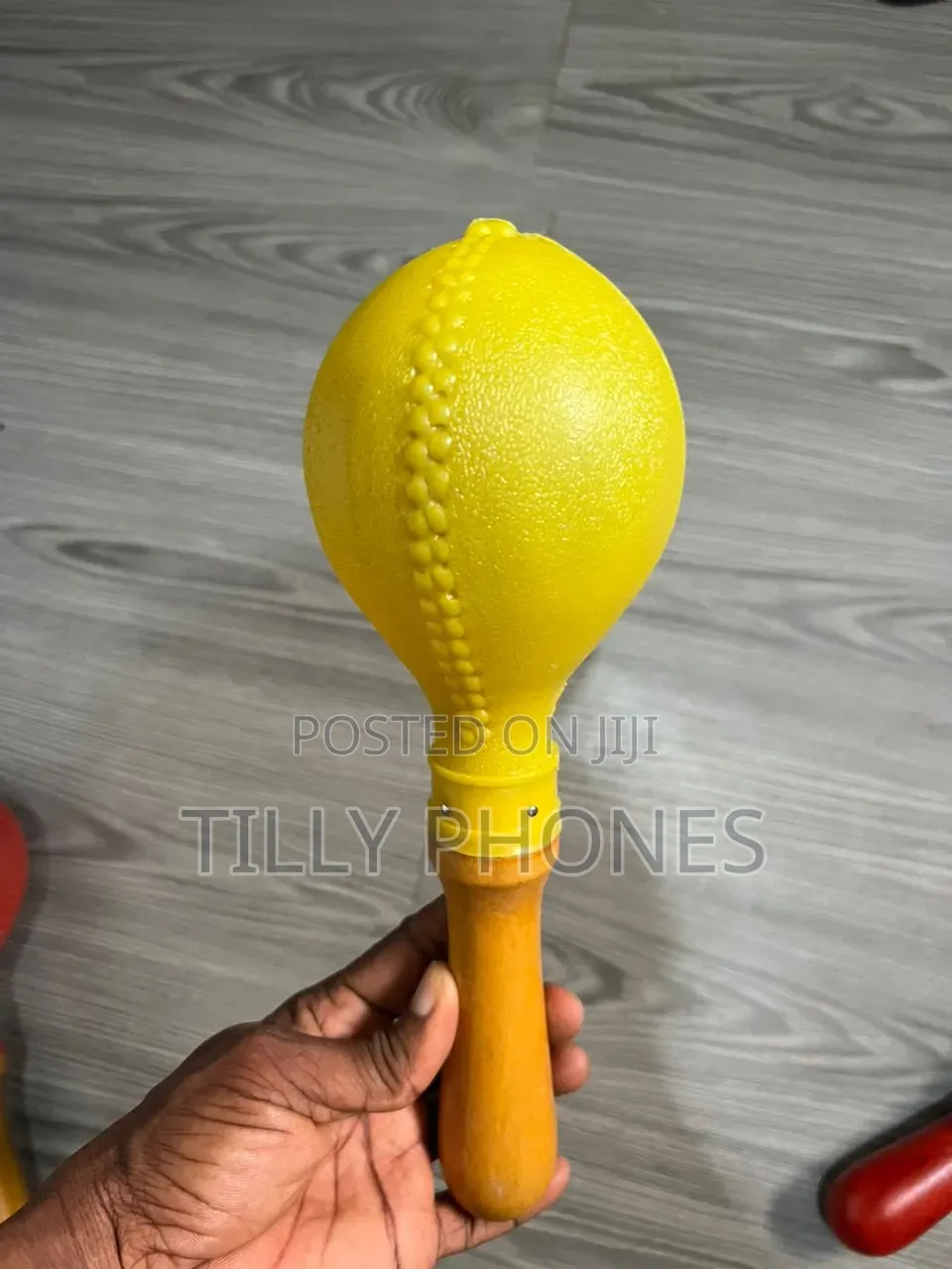 Wooden Handle Maracas