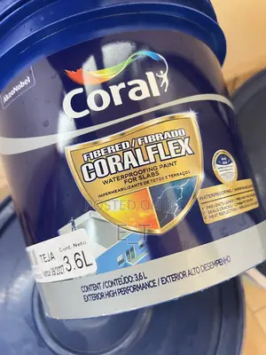 2 Ezzy Waterproof Paint and Coralflex Paint for Slabs 3.6l