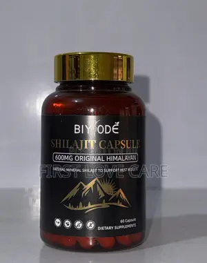 Biyode Shilajit Capsule 600mg Original Himalyan
