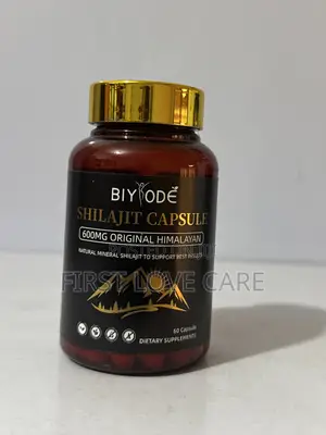 Biyode Shilajit Capsule 600mg Original Himalyan