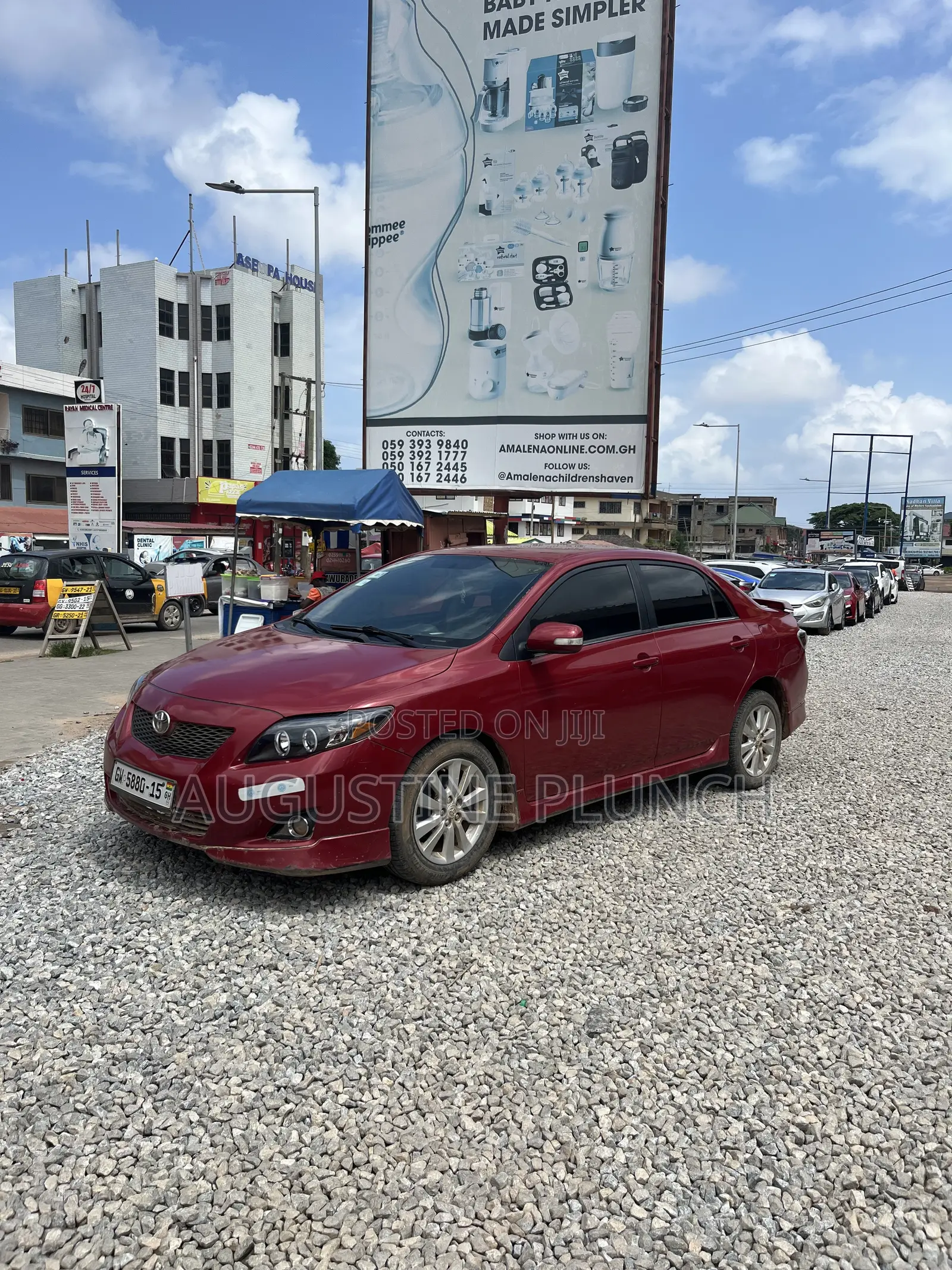 Toyota Corolla 2009 Red